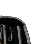 GG Supreme Monogram Medium Dionysus Shoulder Bag Black