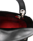 Lambskin Cannage Mini Lady D1OR Black