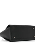 Caviar Small Studded Deauville Tote Black