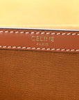 Triomphe Canvas Calfskin Folco Backpack Tan