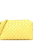 Nappa Intrecciato Small Loop Camera Bag Yellow