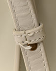 Smooth Calfskin Medium Classic Monogram Cassandra Top Handle Crema Soft Rouge Legion
