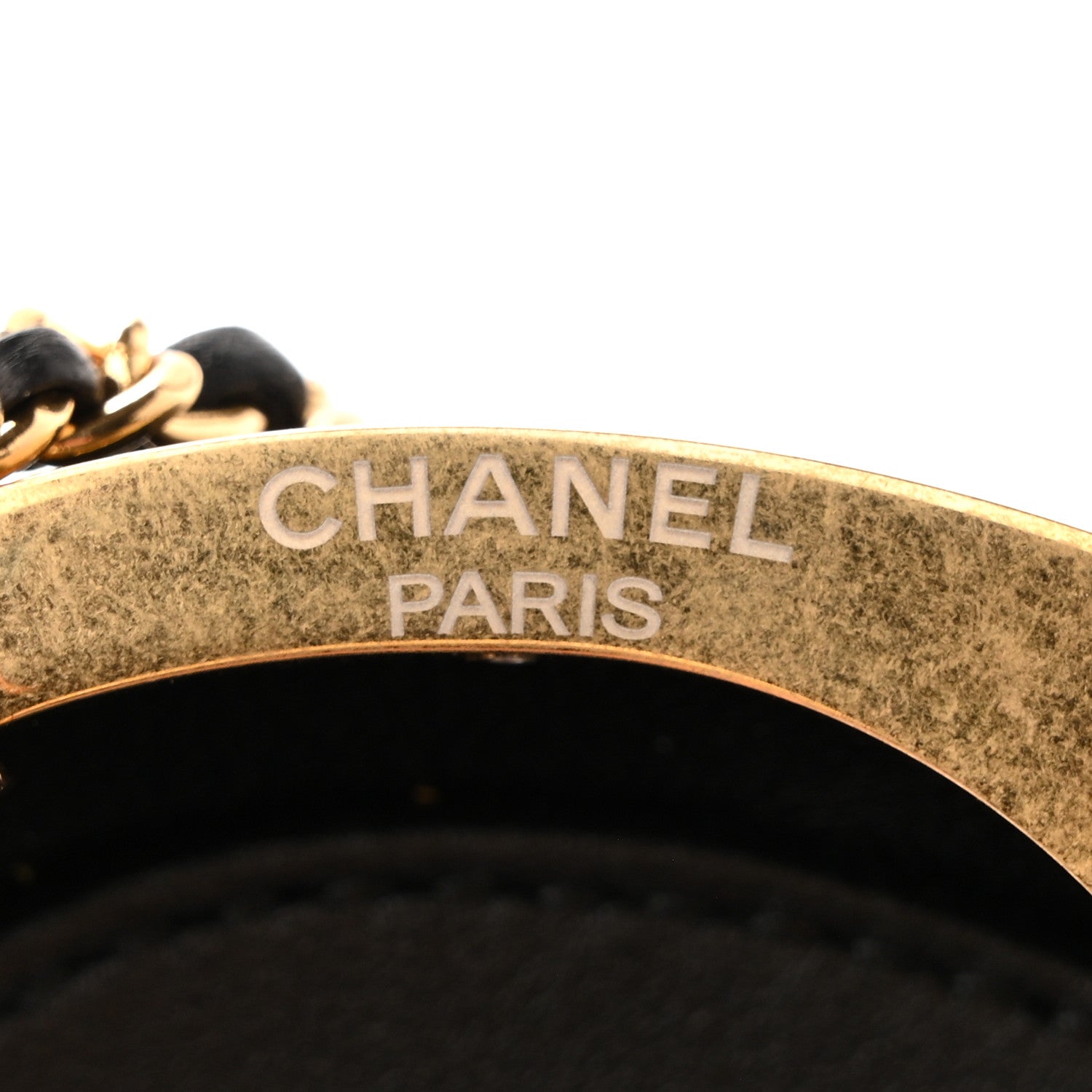 Metal Lambskin Quilted CC Heart Minaudiere Crossbody Black