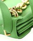 Calfskin Mount Envelope Bag Parakeet