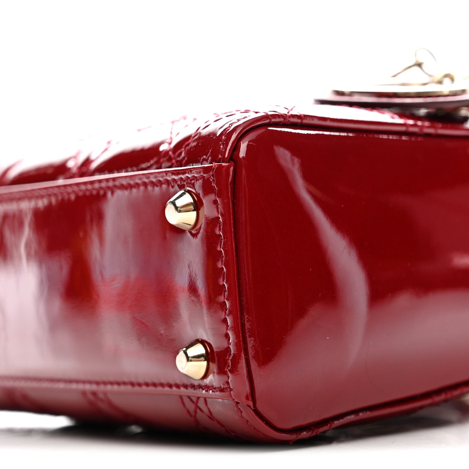Patent Cannage Mini Lady D1OR Red