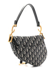 Oblique Saddle Bag Blue