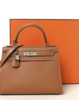 Madame Calfskin Kelly Sellier 28 Gold