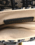 Oblique Mini Saddle Bag Blue