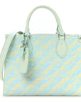 Empreinte Monogram Summer Stardust Onthego PM  Water Green