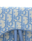 Oblique Saddle Belt Bag Cornflower Blue
