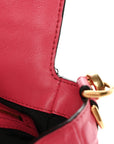 Nappa FF 1974 Embossed Baguette Rosa Fluo