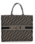 Oblique Large Book Tote Blue Multicolor
