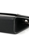 Grain De Poudre Medium Classic Monogram Kate Satchel Black