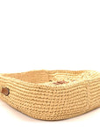 Fabric Crochet Wander Hobo Beige Khaki