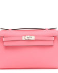 Swift Kelly Pochette Clutch Rose Ete