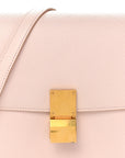 Liege Calfskin Medium Classic Box Flap Bag Pale Pink