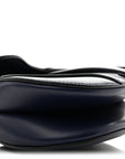 Calfskin Mini Saddle Bag Blue