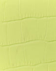 Calfskin Crocodile Embossed Le Chiquito Light Green