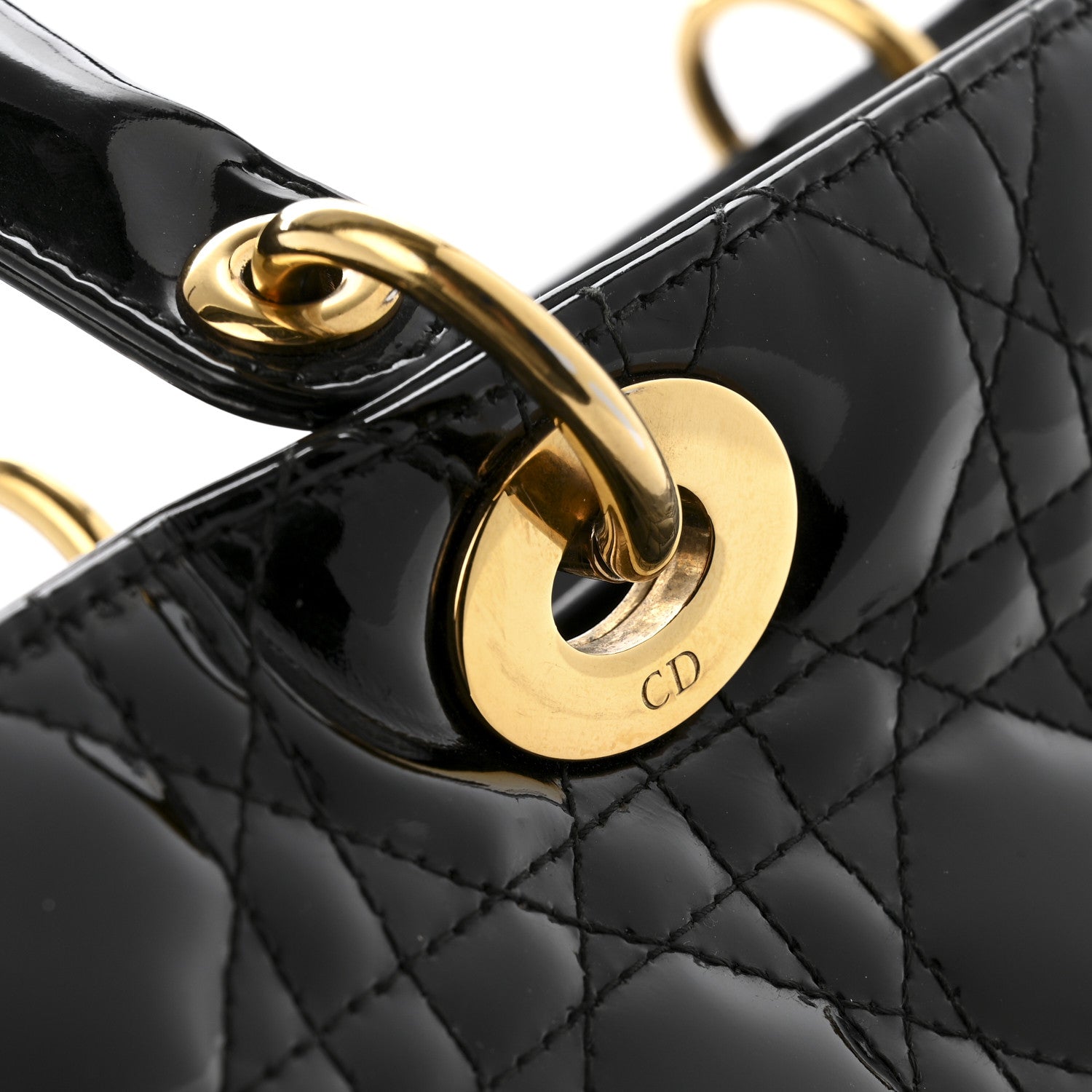 Patent Cannage Large Lady D1OR Black