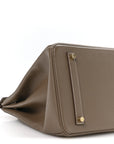Epsom Birkin 35 Etoupe