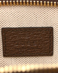 GG Supreme Monogram Textured Dollar Calfskin Blondie Belt Bag Beige Ebony New Acero