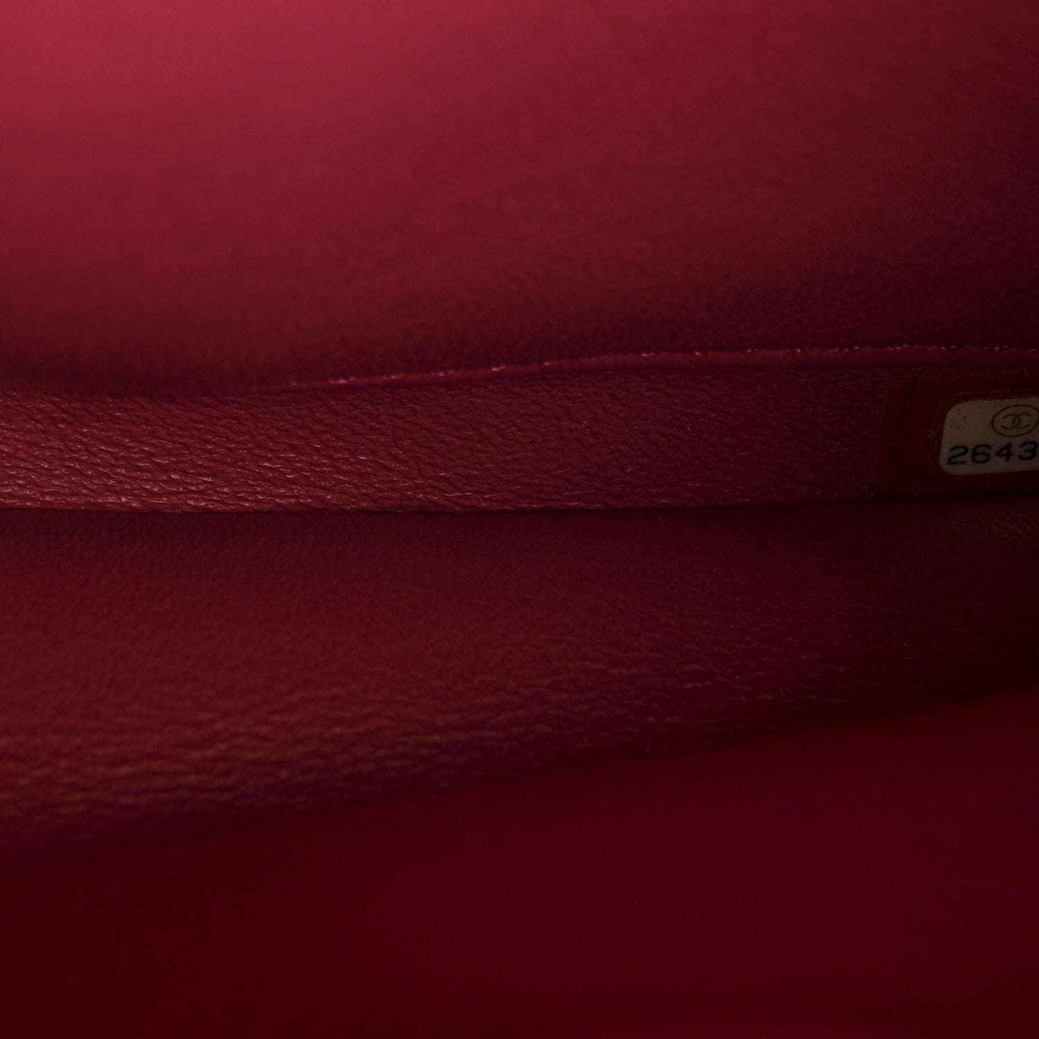 Lambskin Quilted Small Trendy CC Flap Dual Handle Bag Dark Pink