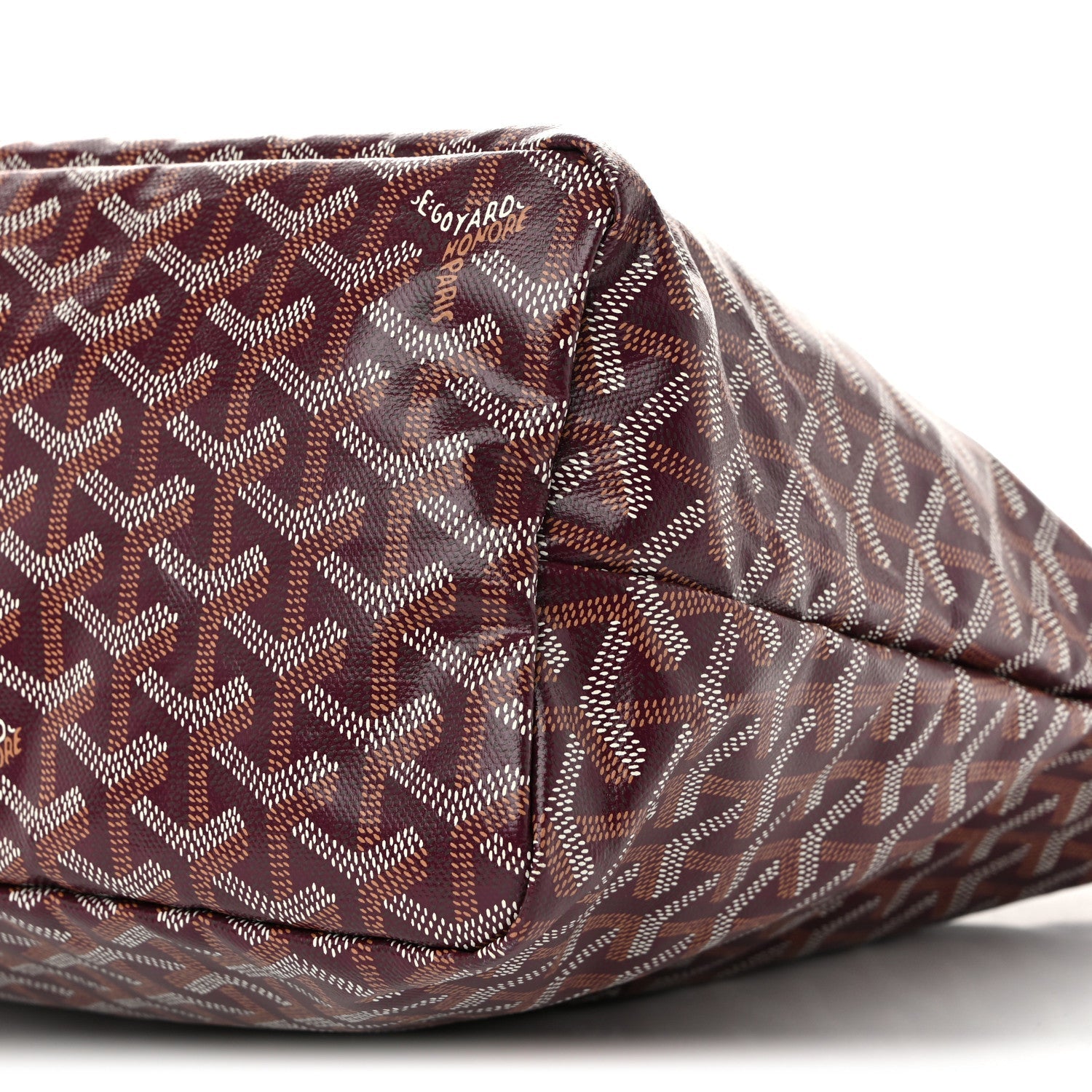 Goyardine Boheme Hobo Burgundy