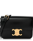 Shiny Calfskin Teen Triomphe Black