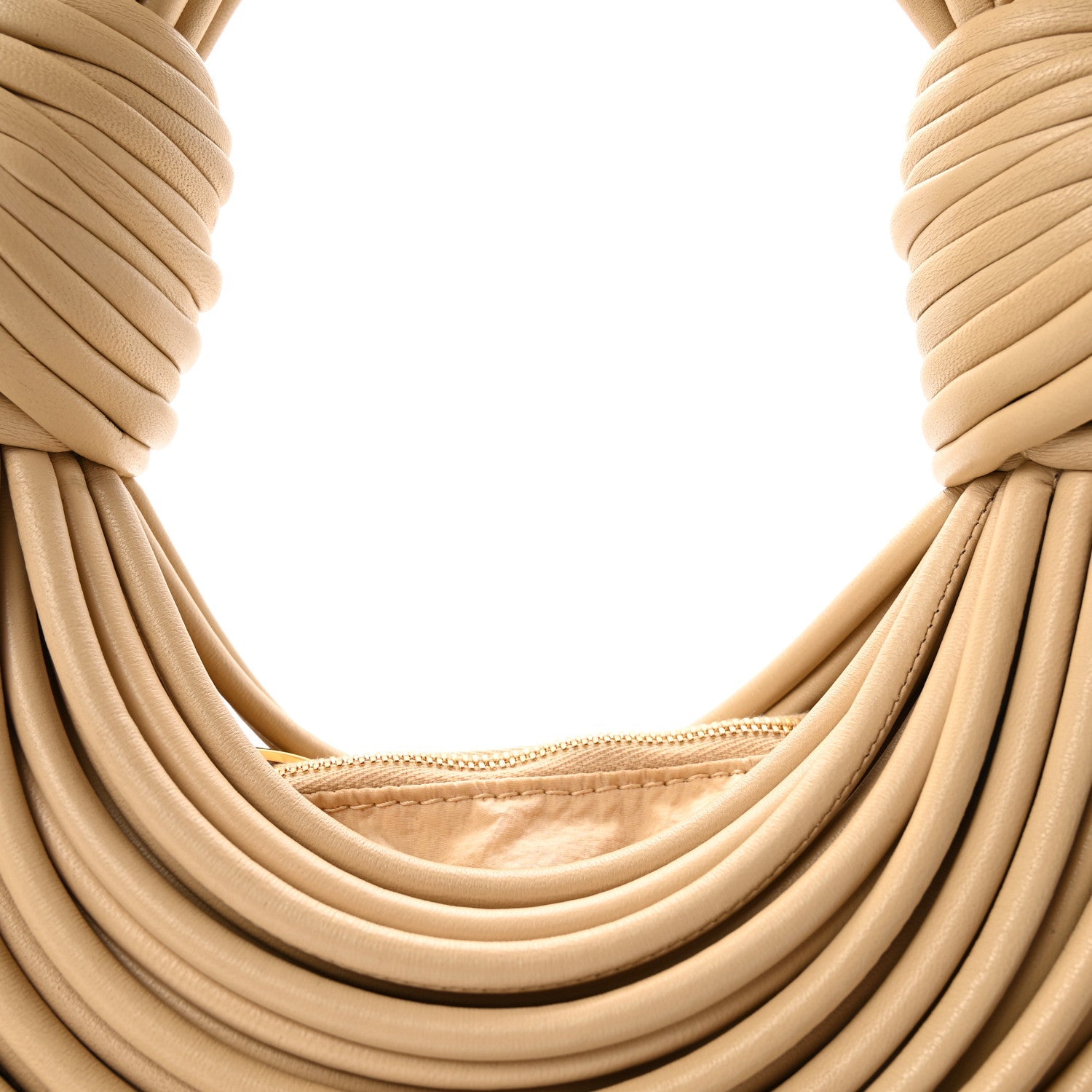 Nappa Mini Tubular Double Knot Porridge