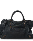 Agneau Giant 12 Rose Gold Hardware City Dark Night