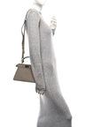 Cuoio Romano Selleria Mini Peekaboo I SEE U Iconic Satchel Fettuccia