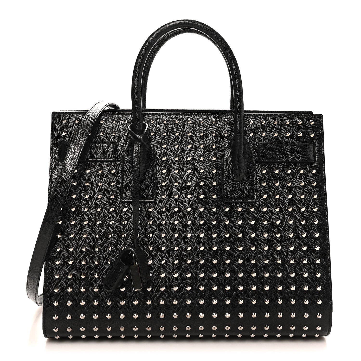 Grain De Poudre Studded Nano Sac De Jour Black