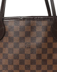 Damier Ebene Neo Neverfull MM Rose Ballerine