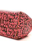 Monogram Graffiti Speedy 30 Fuchsia