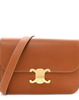 Natural Calfskin Medium Triomphe Tan
