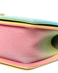 Caviar Quilted Medium Cuba Rainbow Boy Flap Multicolor