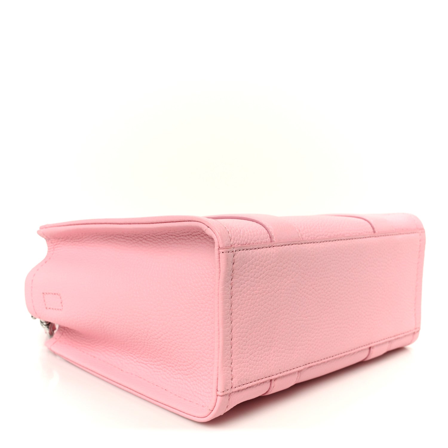 Grained Calfskin Small The Tote Bag Ribbon Pink