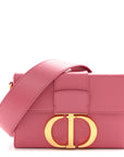 Smooth Calfskin 30 Montaigne Box Bag Pink