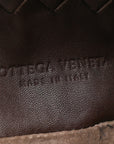 Nappa Intrecciato Large Tote Ebano