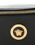 Grained Calfskin Vanitas Medea Belt Bag Black