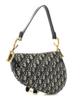 Oblique Saddle Bag Blue
