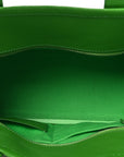 Grained Calfskin Medium The Tote Bag Kiwi