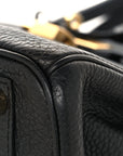 Togo Birkin 30 Black