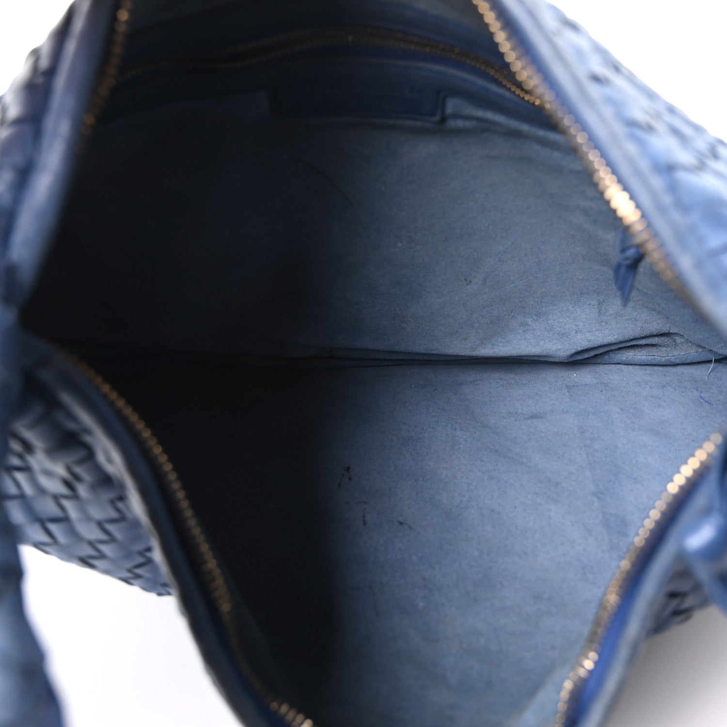 Nappa Intrecciato Medium Veneta Hobo Oceano