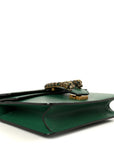 Calfskin Mini Dionysus Shoulder Bag Emerald