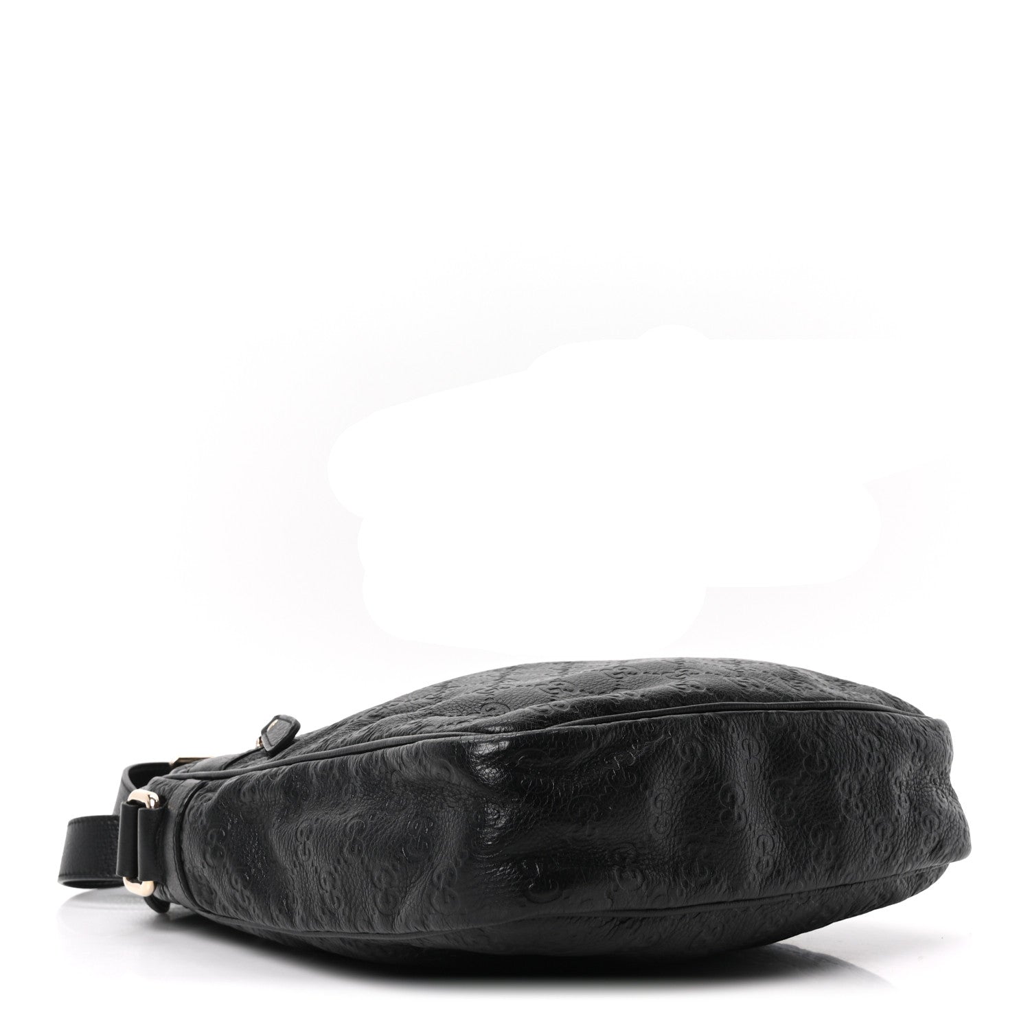 GCCIssima Flat Messenger Bag Black