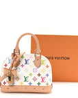 LV x TM Monogram Multicolor Alma BB White