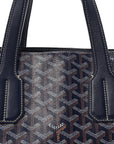 Goyardine Voltaire III Tote Navy