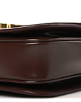 Shiny Calfskin Medium Triomphe Chestnut