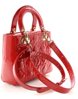 Patent Cannage Small Lady D1OR Red